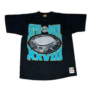 Vintage 90s Nutmeg Cowboys vs Bills Super Bowl NFL T-Shirt